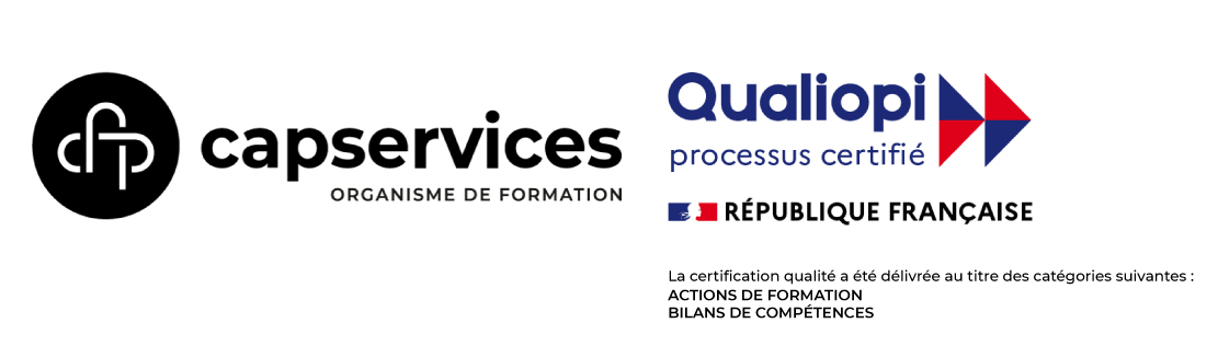 Logo CAP Services Qualiopi
